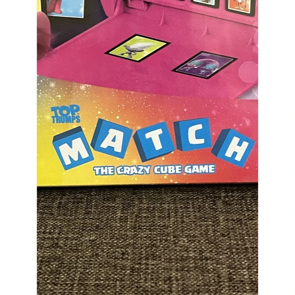 TROLLS 2 World Tour Top Trumps DreamWorks Match Toy Crazy Cube Game New